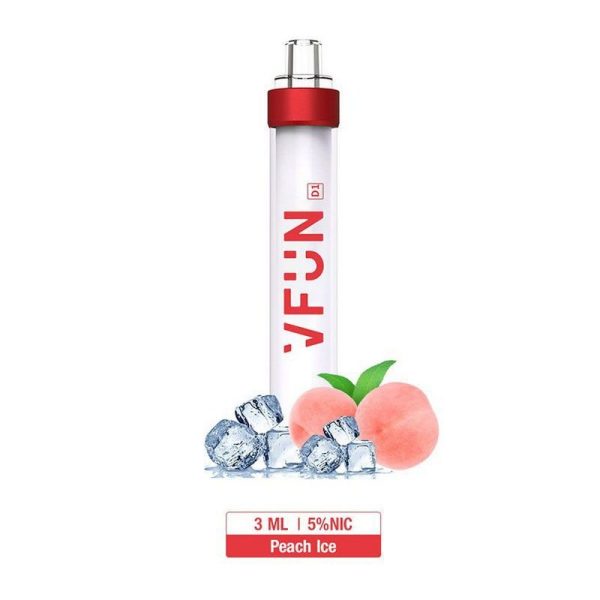 POD DESCARTÁVEL VFUN D1 LED FLASH EDITION 5% NICSALT 1000 PUFFS 3ML - QUAWINS - Imagem 4