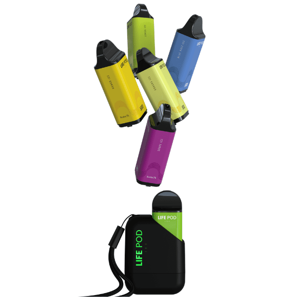 KIT POD SYSTEM LIFE POD ECO 5000 PUFFS - LIFE POD