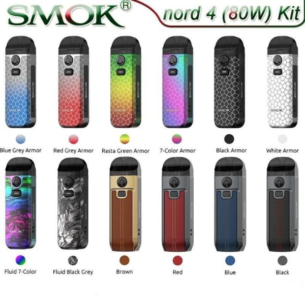 KIT POD NORD 4 80W 2000MAH - SMOK - Imagem 6