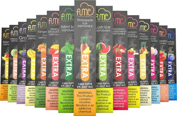 POD DESCARTÁVEL FUME EXTRA 5% NICSALT 1500 PUFFS - FUME