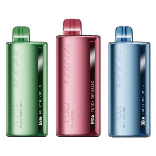 POD DESCARTÁVEL 5% Ti7000 7K PUFFS - FUNKY REPUBLIC BY ELFBAR - Imagem 3