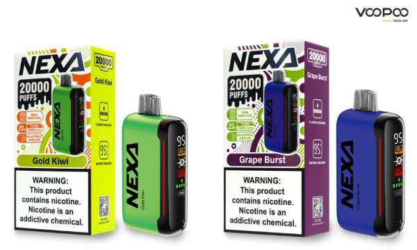 POD DESCARTÁVEL NEXA 5% N20000 PUFFS - VOOPOO - Imagem 4