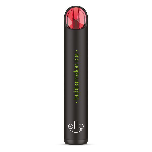 POD DESCARTÁVEL ELLO 2500 PUFFS – BUBBAMELON ICE – 35/50MG – BLVK UNICORN - Imagem 4