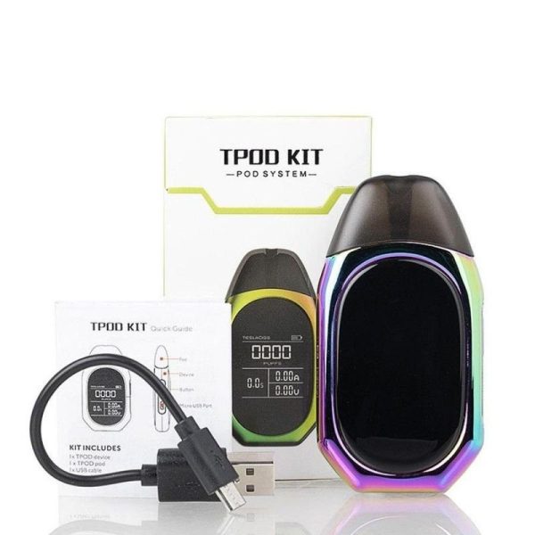 KIT POD SYSTEM TPOD 500MAH - TESLACIGS - Imagem 2