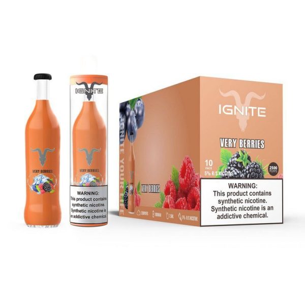 POD DESCARTÁVEL 5% NICSALT IGNITE V25 2500 PUFFS - IGNITE - Imagem 3