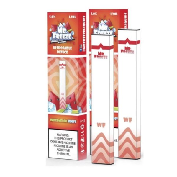 POD DESCARTÁVEL WATERMELON FROST 300 PUFFS - MR. FREEZE