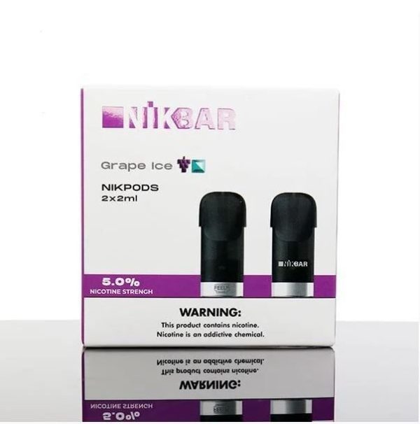 POD ( CARTUCHO ) REPOSIÇÃO NIKPOD 2X2ML 5% NICSALT P/ NPOD - NPOD PRO - NIKBAR - Imagem 4