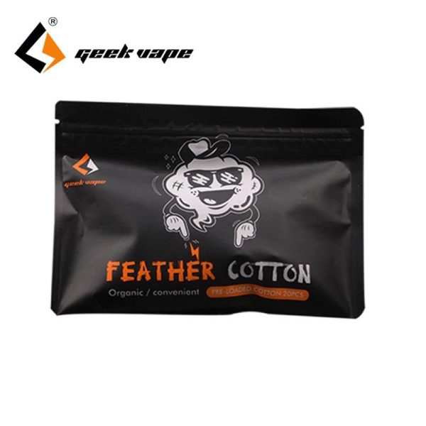 ALGODÃO FEATHER COTTON 20PCS - GEEK VAPE - Imagem 4