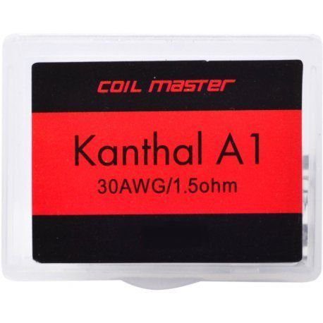 PREBUILT RESISTÊNCIA PRONTA KANTHAL A1 30AWG / 1.5OHM - COIL MASTER