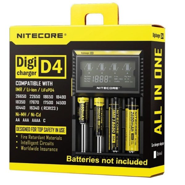 CARREGADOR D4 - NITECORE®