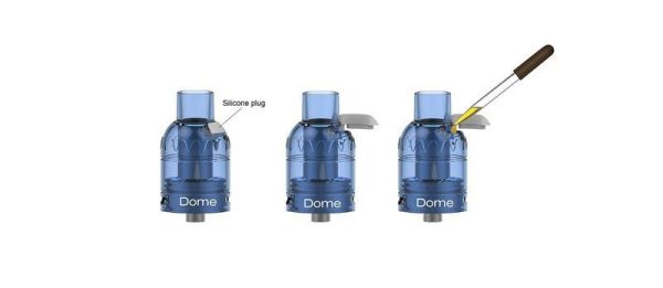 ATOMIZADOR DESCARTÁVEL THE DOME SUB-OHM 24MM - ISUREVAPE - Imagem 9