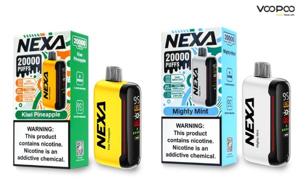 POD DESCARTÁVEL NEXA 5% N20000 PUFFS - VOOPOO - Imagem 5