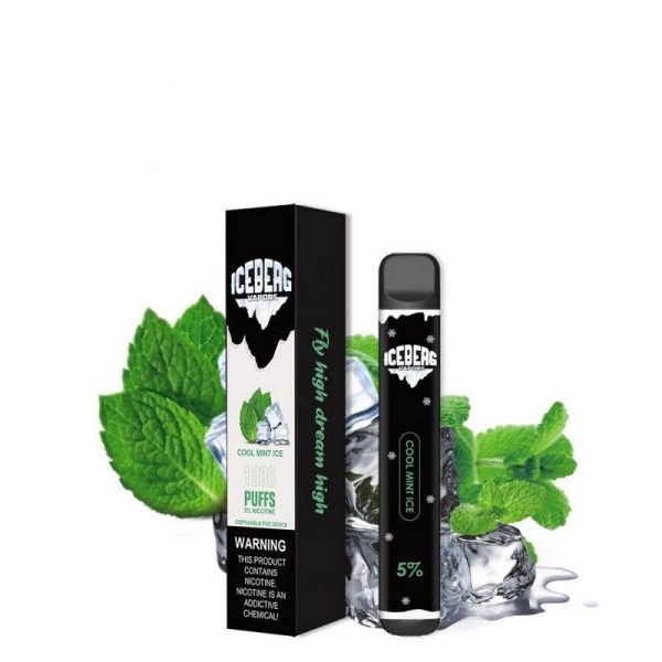 POD DESCARTÁVEL 5% NICSALT 1000 PUFFS - ICEBERG VAPORS - Imagem 7