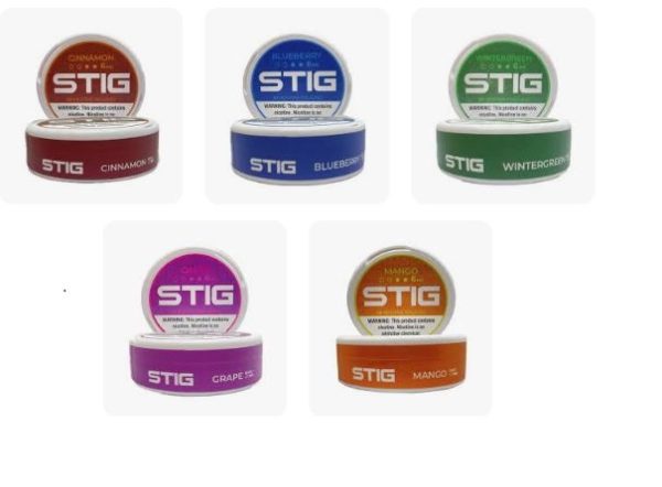 POUCHES DE NICOTINA 6MG - STIG