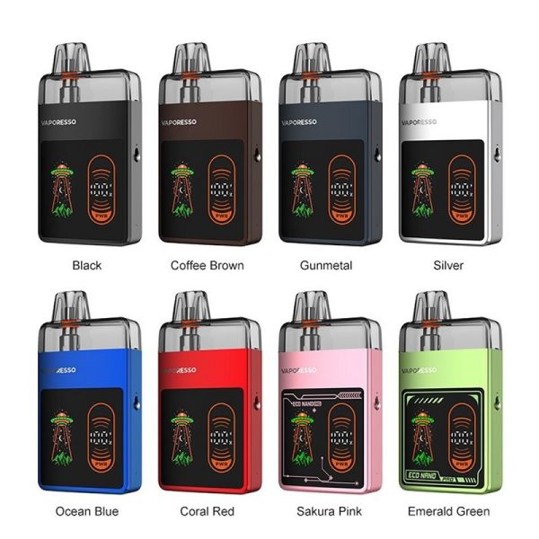 POD DESCARTÁVEL – ECO NANO PRO 25K PUFFS 1000MAH – VAPORESSO - Imagem 2