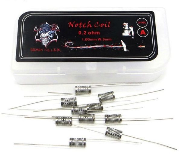 PREBUILT KIT DE RESISTÊNCIAS PRONTAS NOTCH COIL - DEMON KILLER - Imagem 2