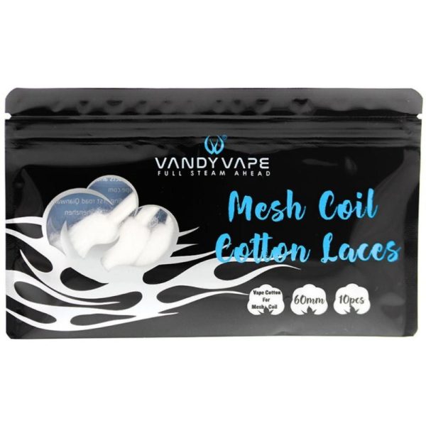 ALGODÃO M COIL COTTON LACES 60MM - VANDY VAPE - Imagem 2