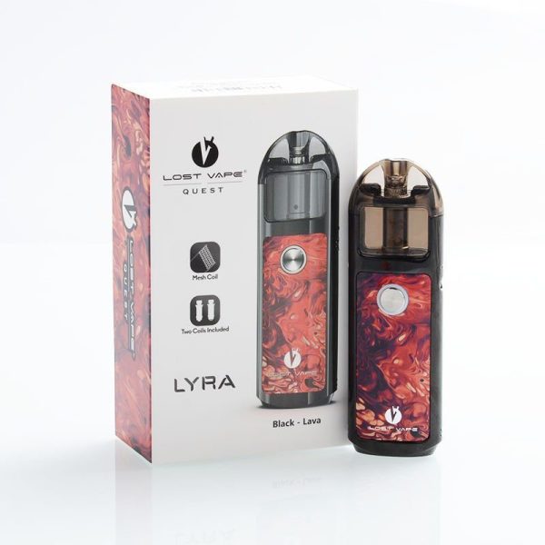 KIT POD SYSTEM LYRA QUEST - LOST VAPE - Imagem 2