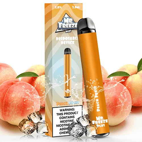POD DESCARTÁVEL 800 PUFFS PEACH FROST PLUS - MR. FREEZE