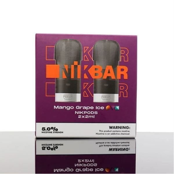 POD ( CARTUCHO ) REPOSIÇÃO NIKPOD 2X2ML 5% NICSALT P/ NPOD - NPOD PRO - NIKBAR - Imagem 5