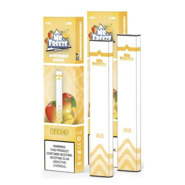 POD DESCARTAVEL MANGO 300 PUFFS - MR FREEZE