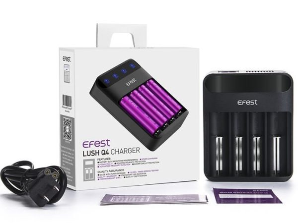 CARREGADOR LUSH Q4 CHARGER - EFEST