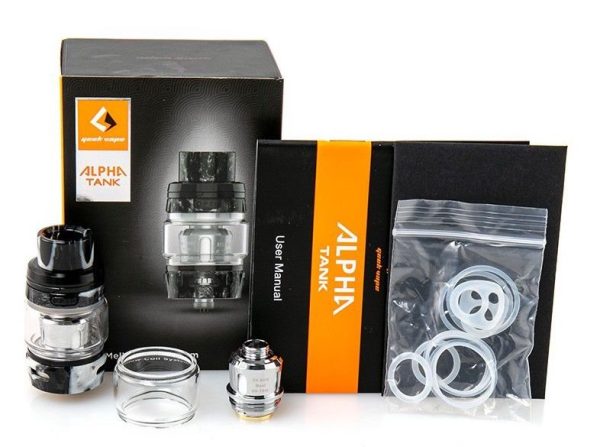 ATOMIZADOR TANK ALPHA SUBOHM 2ML/4ML - GEEK VAPE - Imagem 2