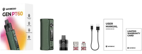 VAPORESSO - KIT GEN PT60 60W C/ xTANK POD 2500 MAH - Imagem 10