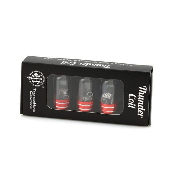 PREBUILT NI80 3-CORE FUSED CLAPTON COIL - THUNDERHEAD CREATIONS