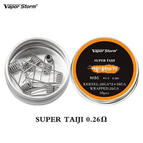 PREBUILT NI80 HIGH DENSITY / JUGGERNAUT / CLAPTON / ALIEN V2 - VAPOR STORM - Imagem 4