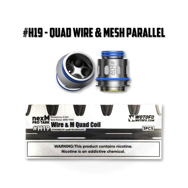 BOBINA DE REPOSIÇÃO NEXMESH PRO TANK COIL - WOTOFO - Imagem 9