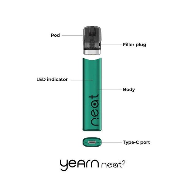 KIT POD SYSTEM UWELL YEARN NEAT2 12W - UWELL - Imagem 4