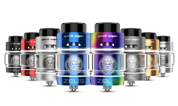 ATOMIZADOR TANK ZEUS DUAL RTA / DUPLA BOBINA - GEEK VAPE