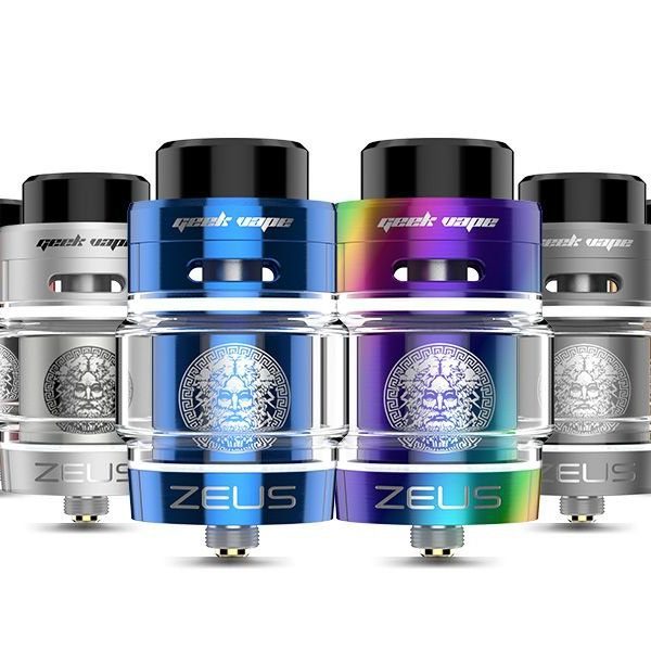 ATOMIZADOR TANK ZEUS DUAL RTA / DUPLA BOBINA - GEEK VAPE