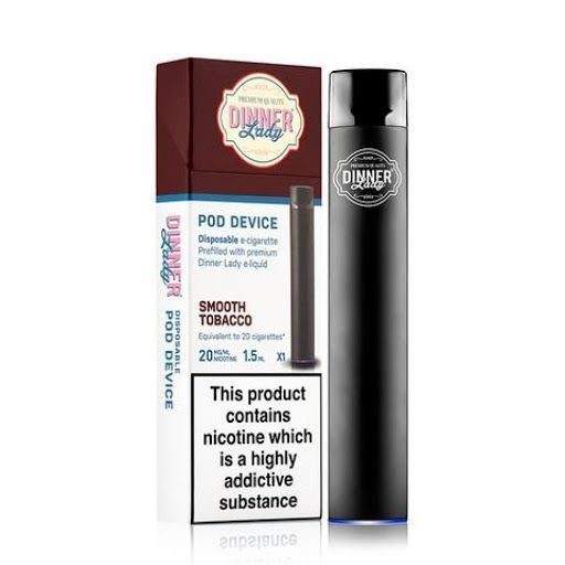 POD DESCARTÁVEL SMOOTH TOBACCO - DINNER LADY