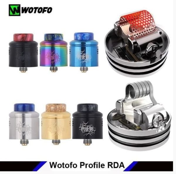ATOMIZADOR PROFILE RDA SINGLE COIL BUILD - WOTOFO