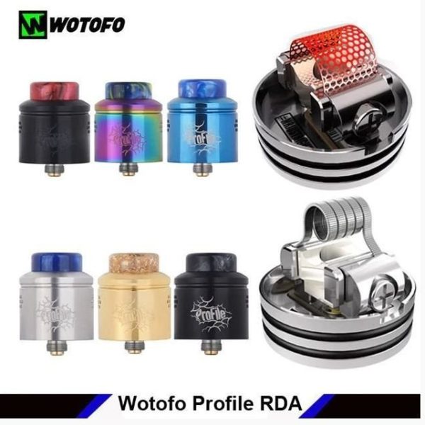 ATOMIZADOR PROFILE RDA SINGLE COIL BUILD - WOTOFO