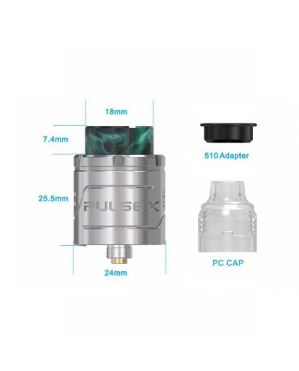 ATOMIZADOR PULSE X RDA - VANDY VAPE - Imagem 2