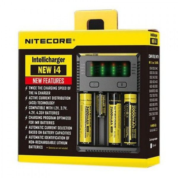 CARREGADOR NEW I4 - NITECORE®