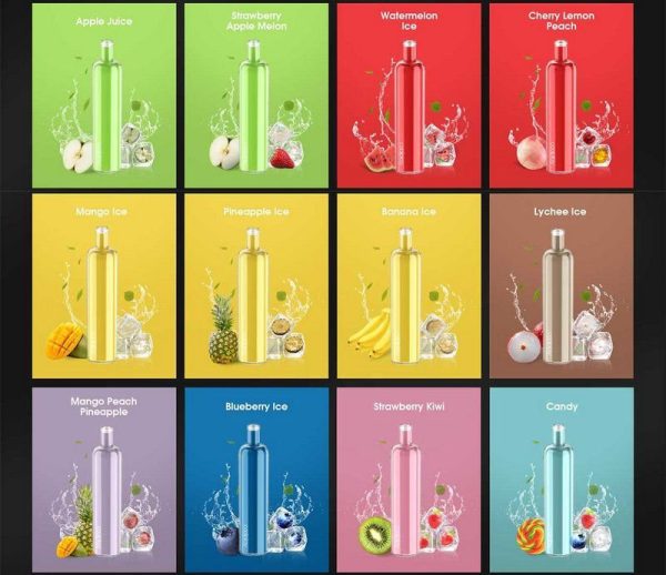POD DESCARTÁVEL 5% NICSALT 1800 PUFFS - COOLPLAY