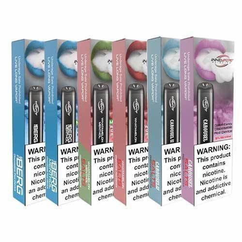POD DESCARTÁVEL 5% NICSALT 300 PUFFS - INNEVAPE