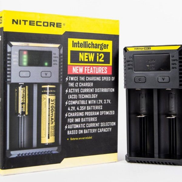 CARREGADOR NEW I2 - NITECORE®