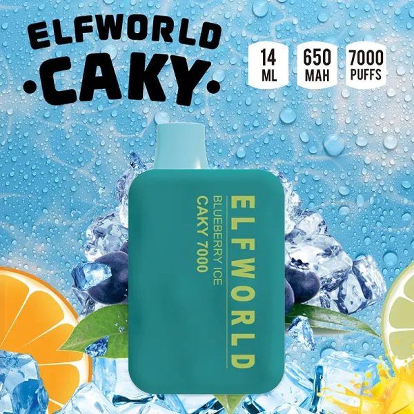 POD DESCARTÁVEL ELFWORLD CAKY 7000 PUFFS – ELFWORLD - Imagem 4