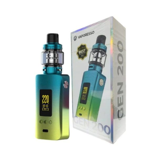 VAPORESSO - KIT GEN 200 220W C/ ITANK & GTi - Imagem 2