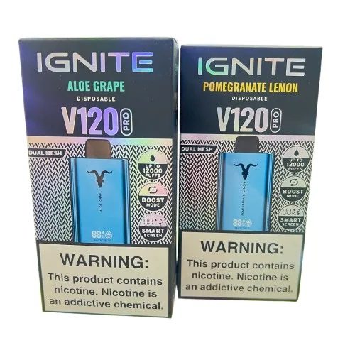 POD DESCARTÁVEL V120 PRO BLUE 12000 PUFFS – IGNITE