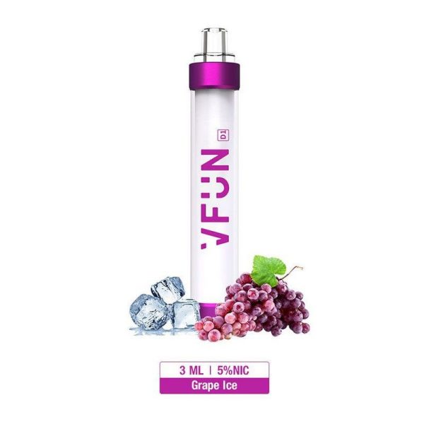 POD DESCARTÁVEL VFUN D1 LED FLASH EDITION 5% NICSALT 1000 PUFFS 3ML - QUAWINS - Imagem 9