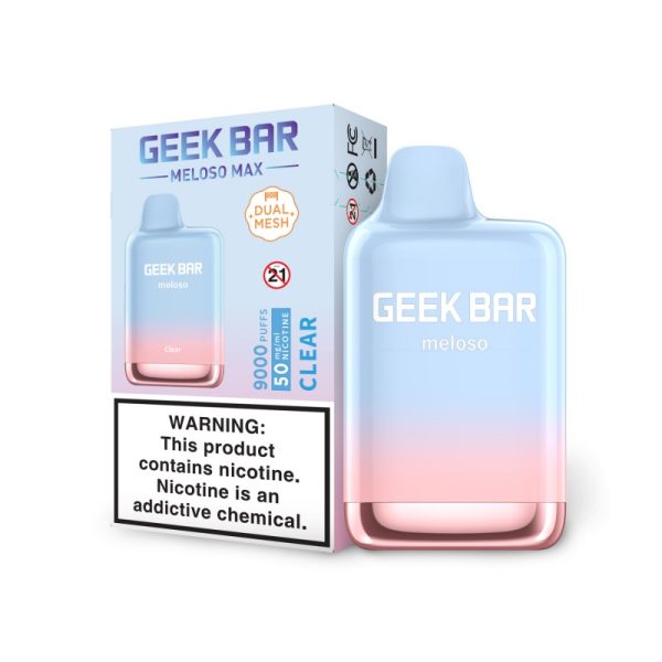 POD DESCARTÁVEL 5% NICSALT MELOSO MAX 9000 PUFFS – GEEK BAR - Imagem 3