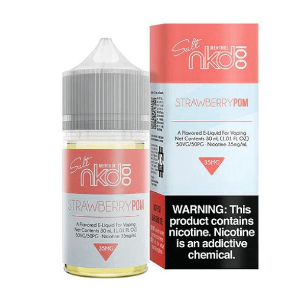 LÍQUIDO NICSALT USA STRAWBERRY POM BRAIN FREEZE MENTHOL - NAKED100