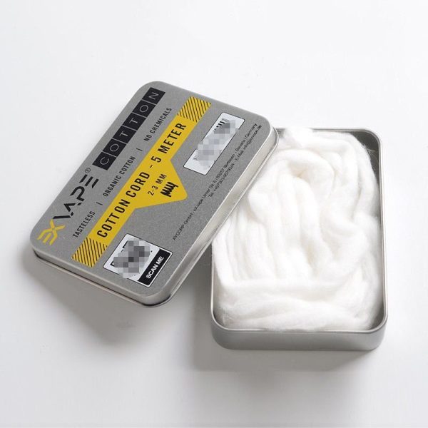 ALGODÃO ORGÂNICO COTTON CORD EXPROMIZER V5 - 5 METROS - EXVAPE - Imagem 2