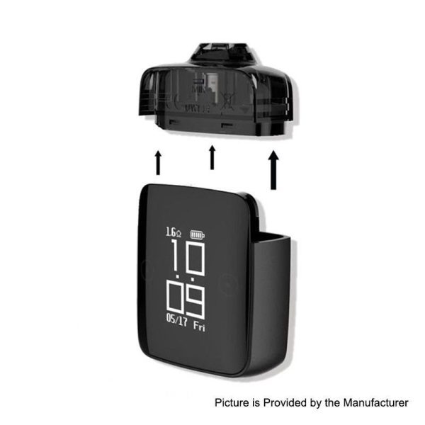 POD SYSTEM KIT AMULET RELÓGIO 370MAH 2ML - UWELL - Imagem 3